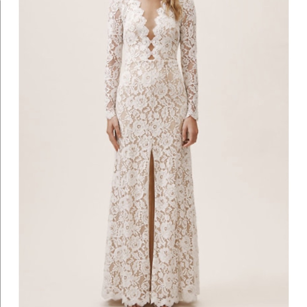 Tadashi Shoji Miraval wedding dress